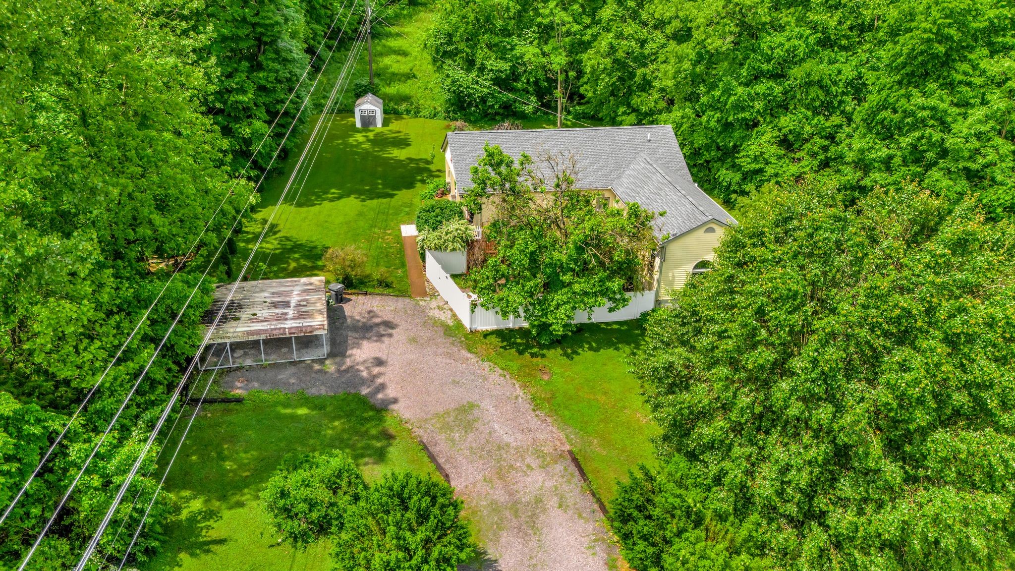 1005 Les Brown Road Bethpage, TN 37022 - Photo 7 of 57 view of a back yard