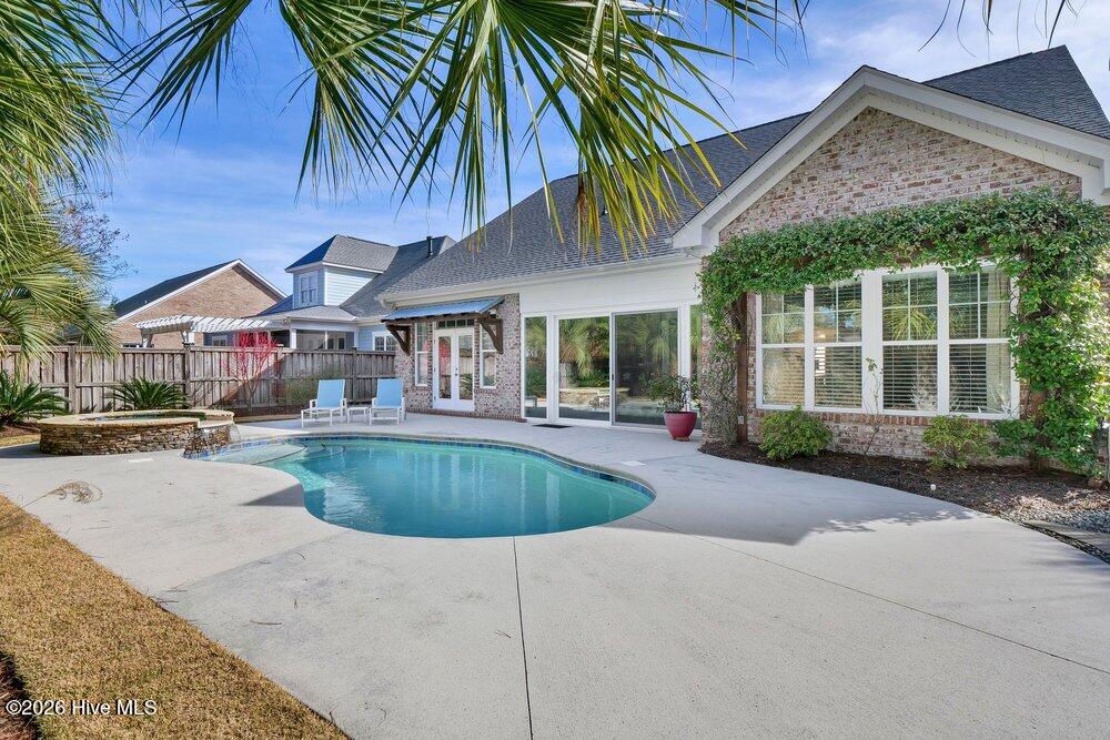 637 Tanbridge Road Wilmington, NC 28405 - Photo 47 of 69 Saltwater Gunite pool & hot tub