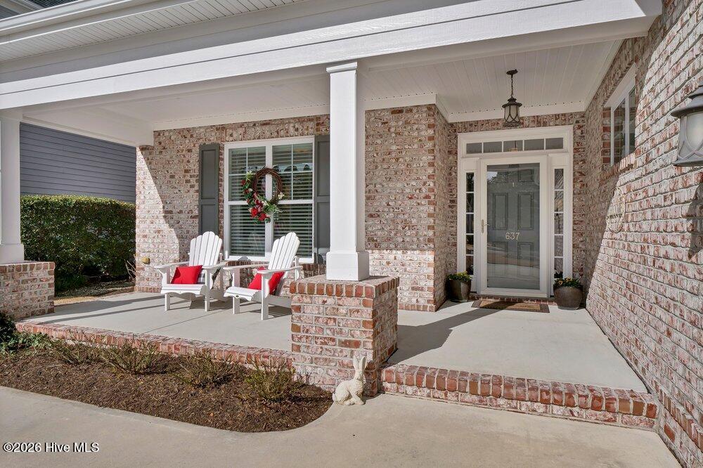 637 Tanbridge Road Wilmington, NC 28405 - Photo 8 of 69 Front Porch