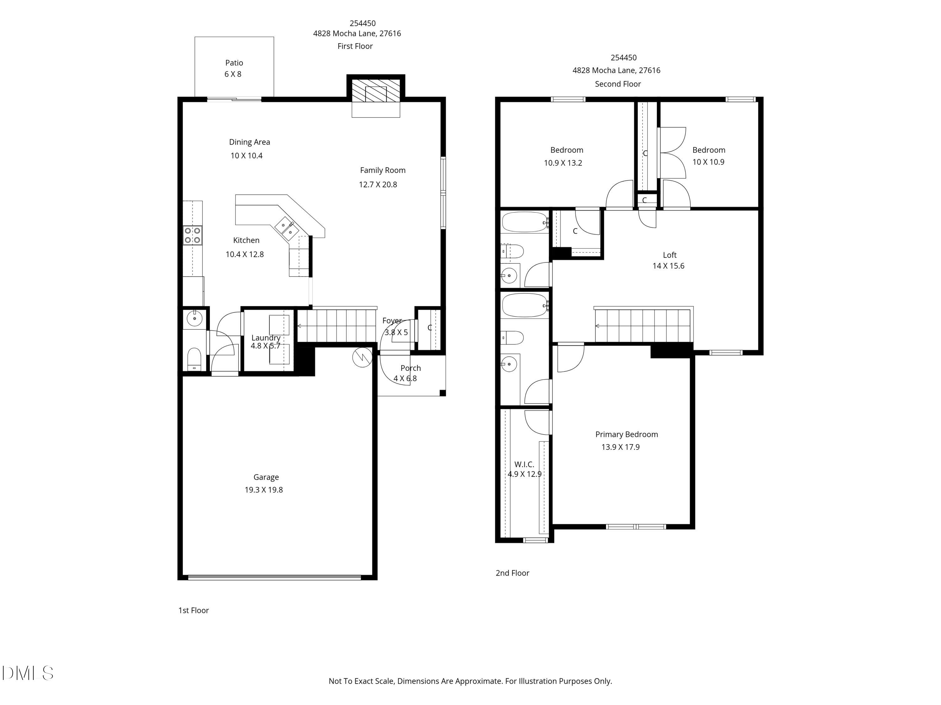 4828 Mocha Lane Raleigh, NC 27616 - Photo 41 of 41 4828 mocha lane raleigh Floor Plan