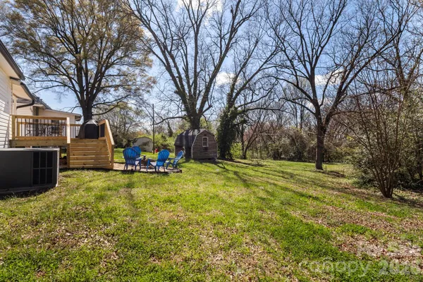 a view of outdoor space with trees