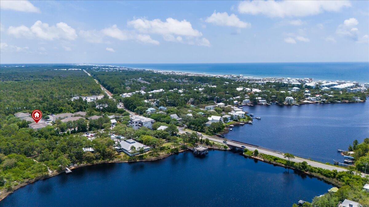 34 Heron's Watch Way, Unit 1203 Santa Rosa Beach, FL 32459 - Photo 15 of 16 an aerial view of a houses with city view and lake view