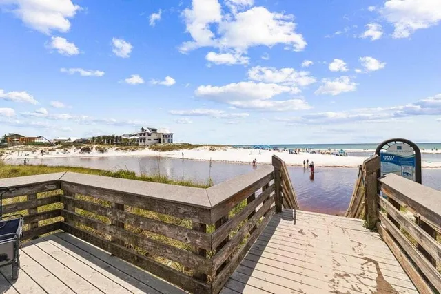 a view of a terrace with skyline