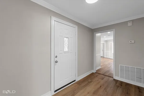 wooden floor in an empty room