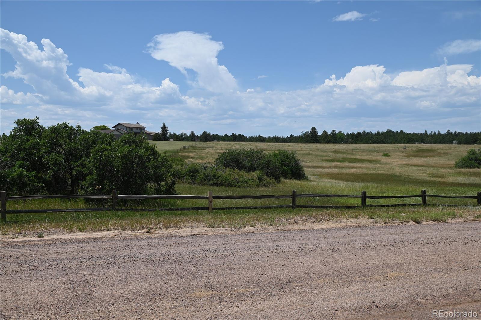 1579 Deerpath Road Franktown, CO 80116 - Photo 3 of 49 a view of a lake in front of a building
