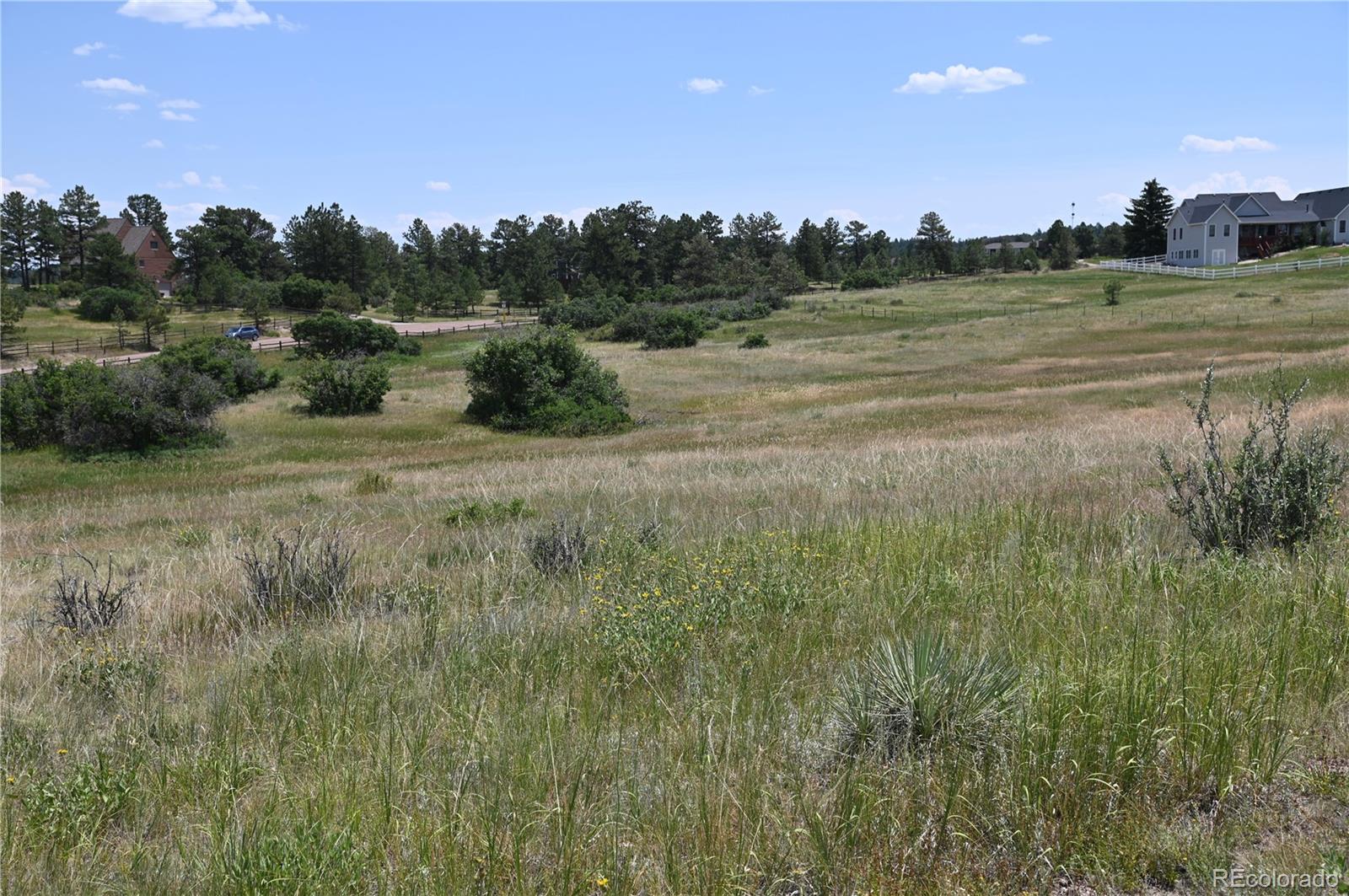 1579 Deerpath Road Franktown, CO 80116 - Photo 33 of 49 a view of an outdoor space and a yard