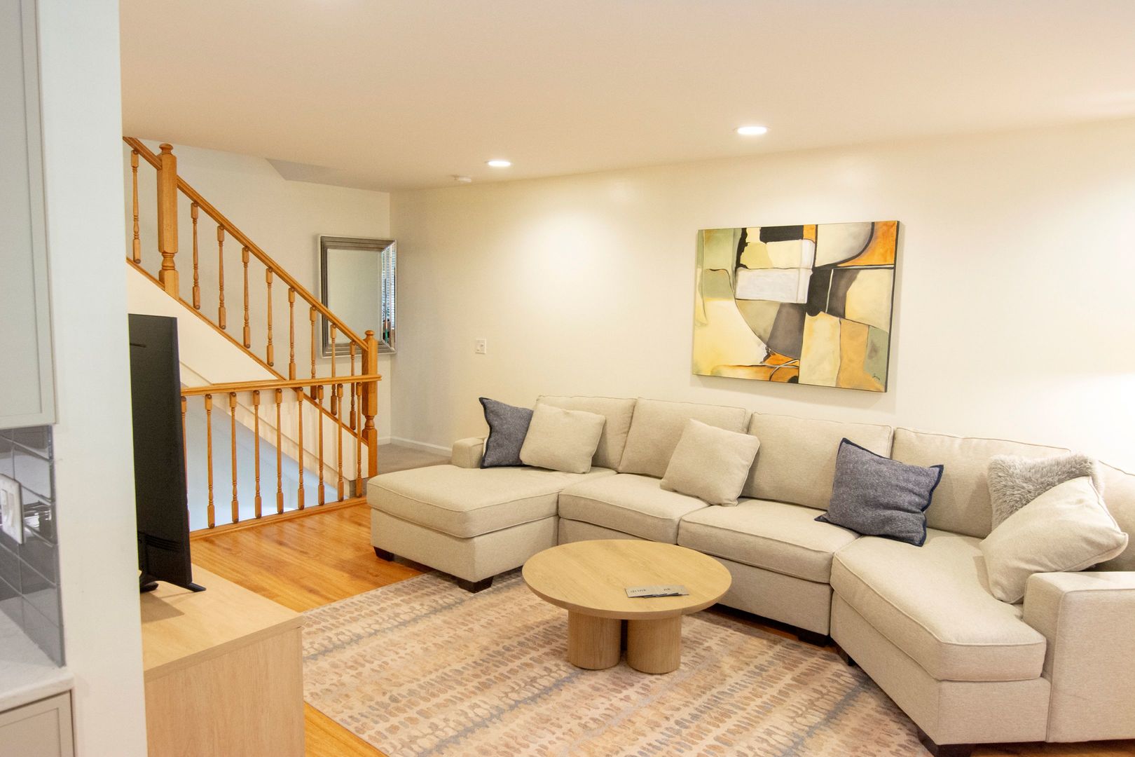 1088 Shermer Road Glenview, IL 60025 - Photo 4 of 13 a living room with furniture and a wooden floor