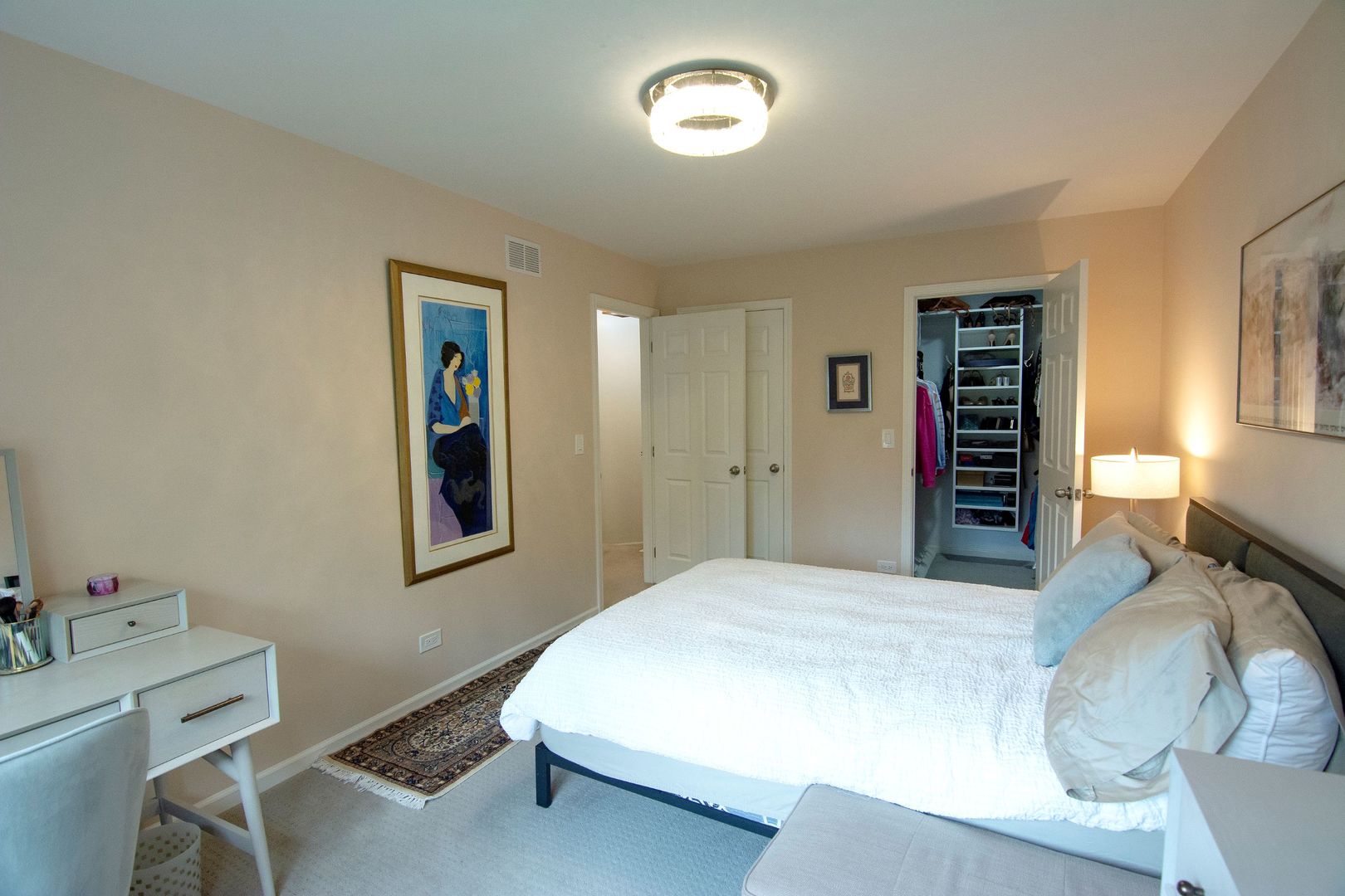 1088 Shermer Road Glenview, IL 60025 - Photo 8 of 13 a bedroom with a bed and a window