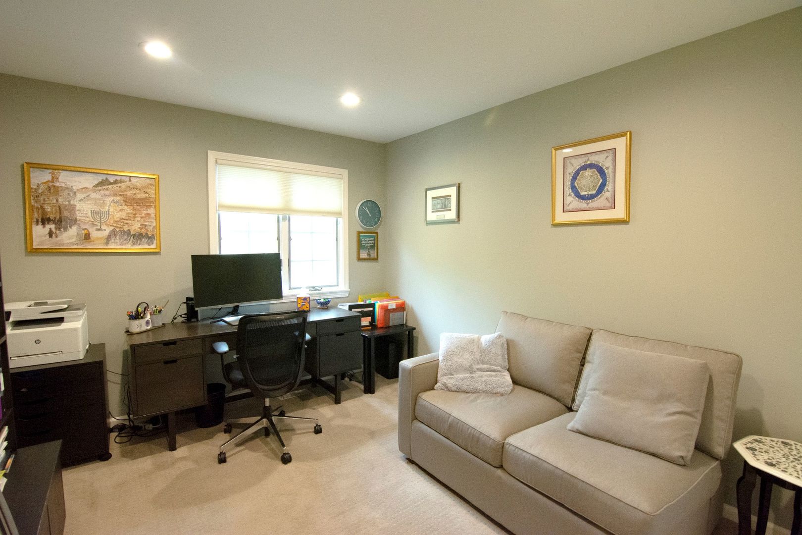 1088 Shermer Road Glenview, IL 60025 - Photo 9 of 13 a livingroom with workspace couch and a window