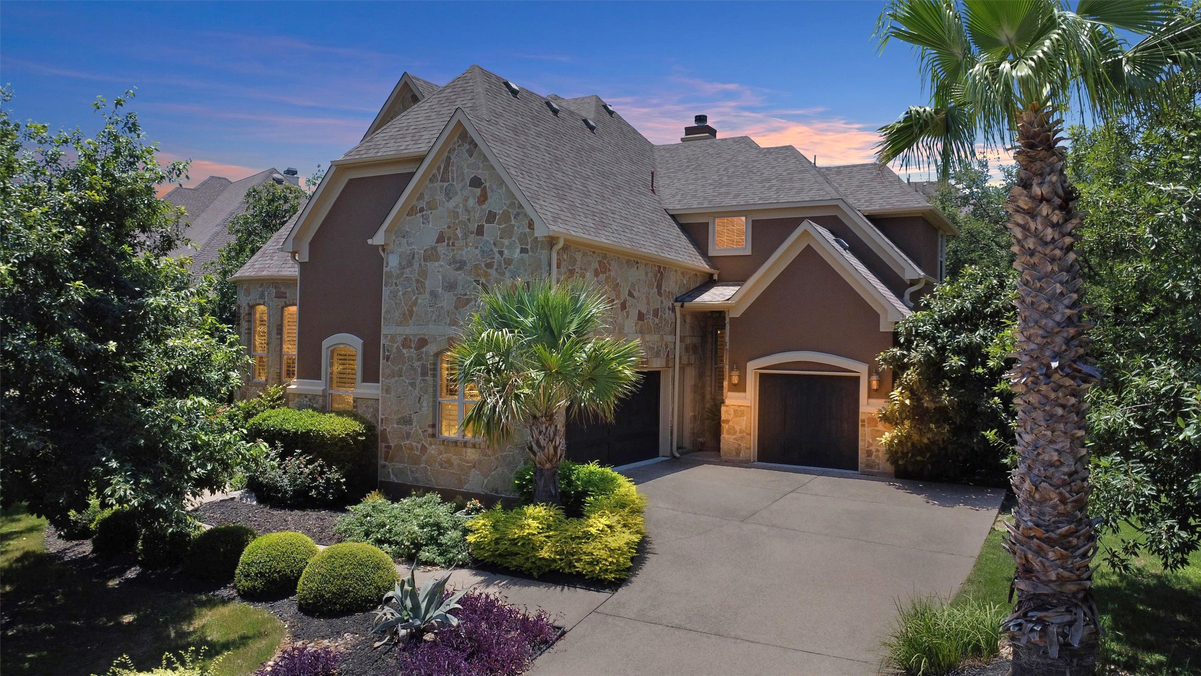 801 SANTALUZ Path Austin, TX 78732 - Photo 1 of 1 a front view of a house with a yard