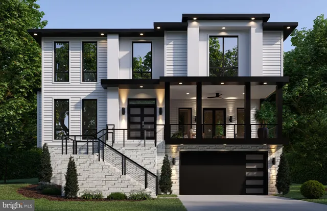 front view of house with a yard