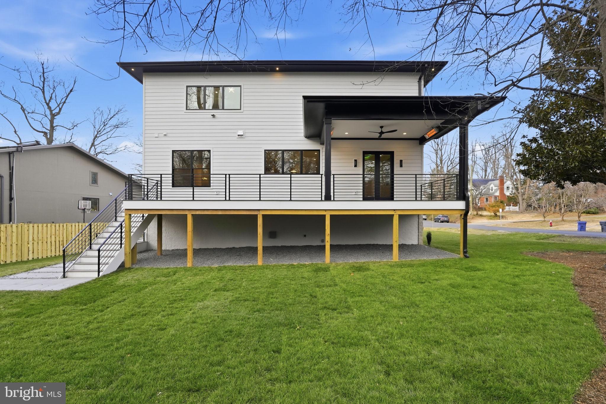 2202 Grayson Place Falls Church, VA 22043 - Photo 69 of 77 a view of a house with a yard and sitting area