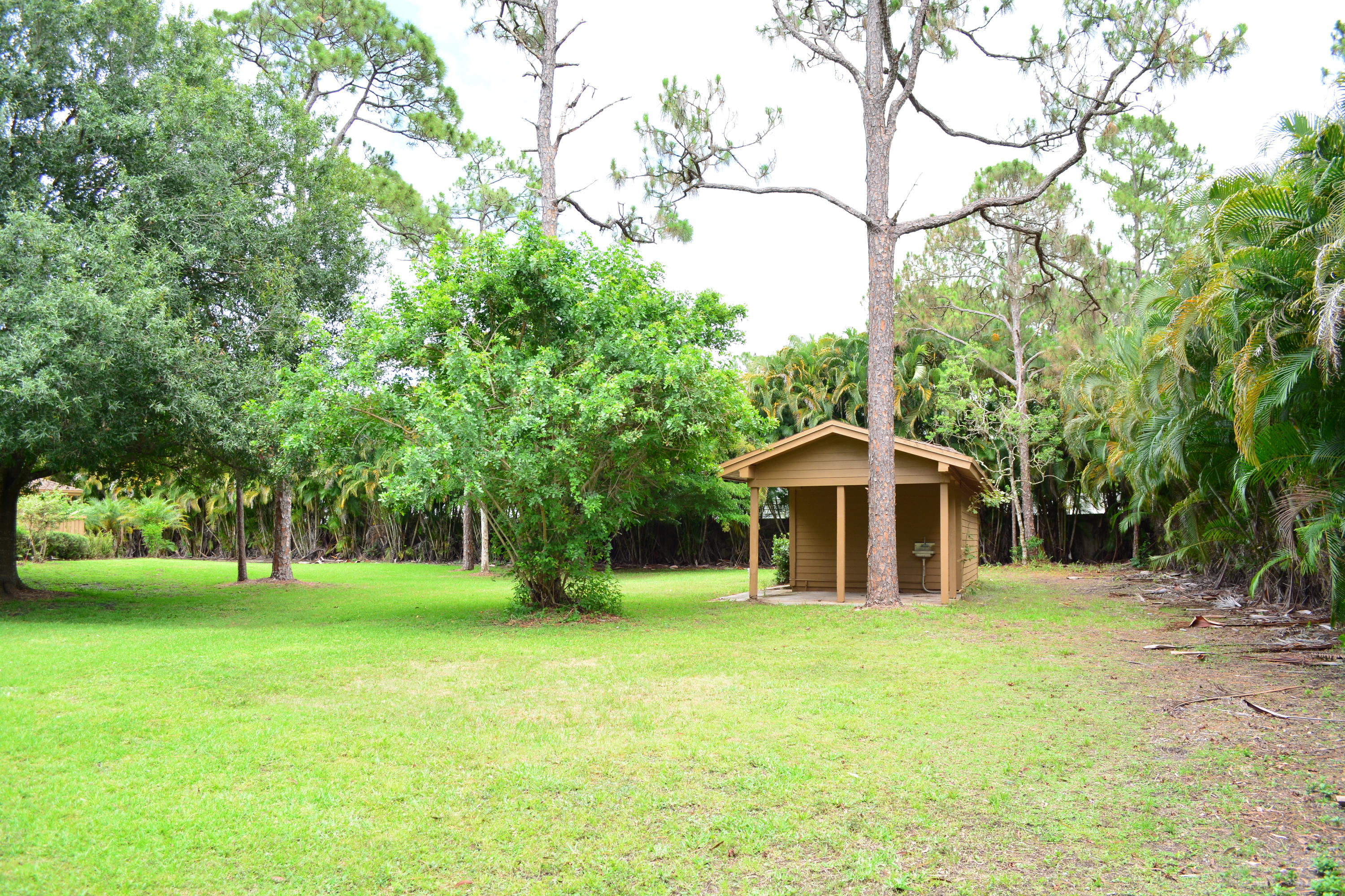 12358 154th Road North Jupiter, FL 33478 - Photo 4 of 18 Rear Exterior w/Shed