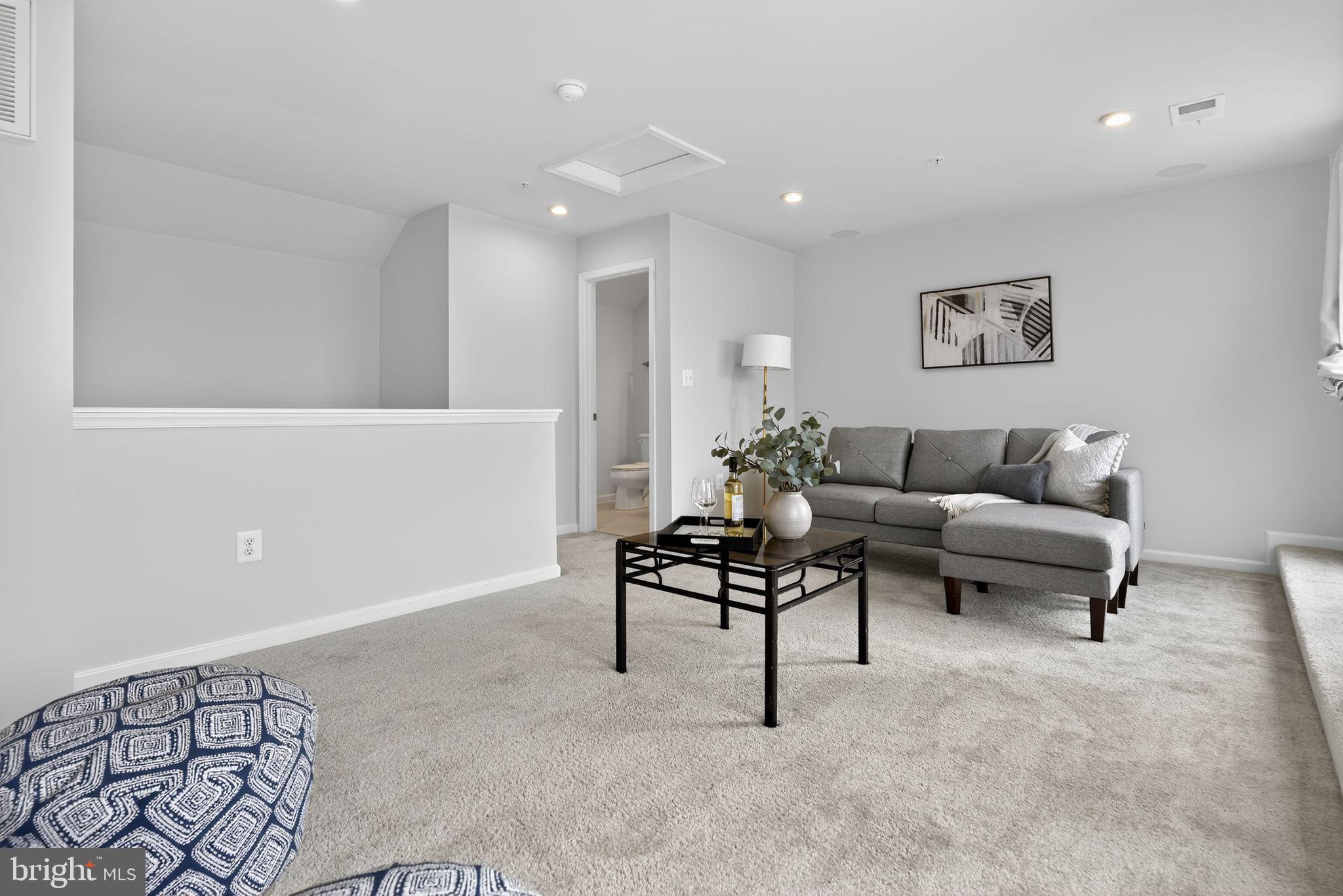 3637 Jamison Street Northeast Washington, DC 20018 - Photo 15 of 44 a living room with furniture and a rug