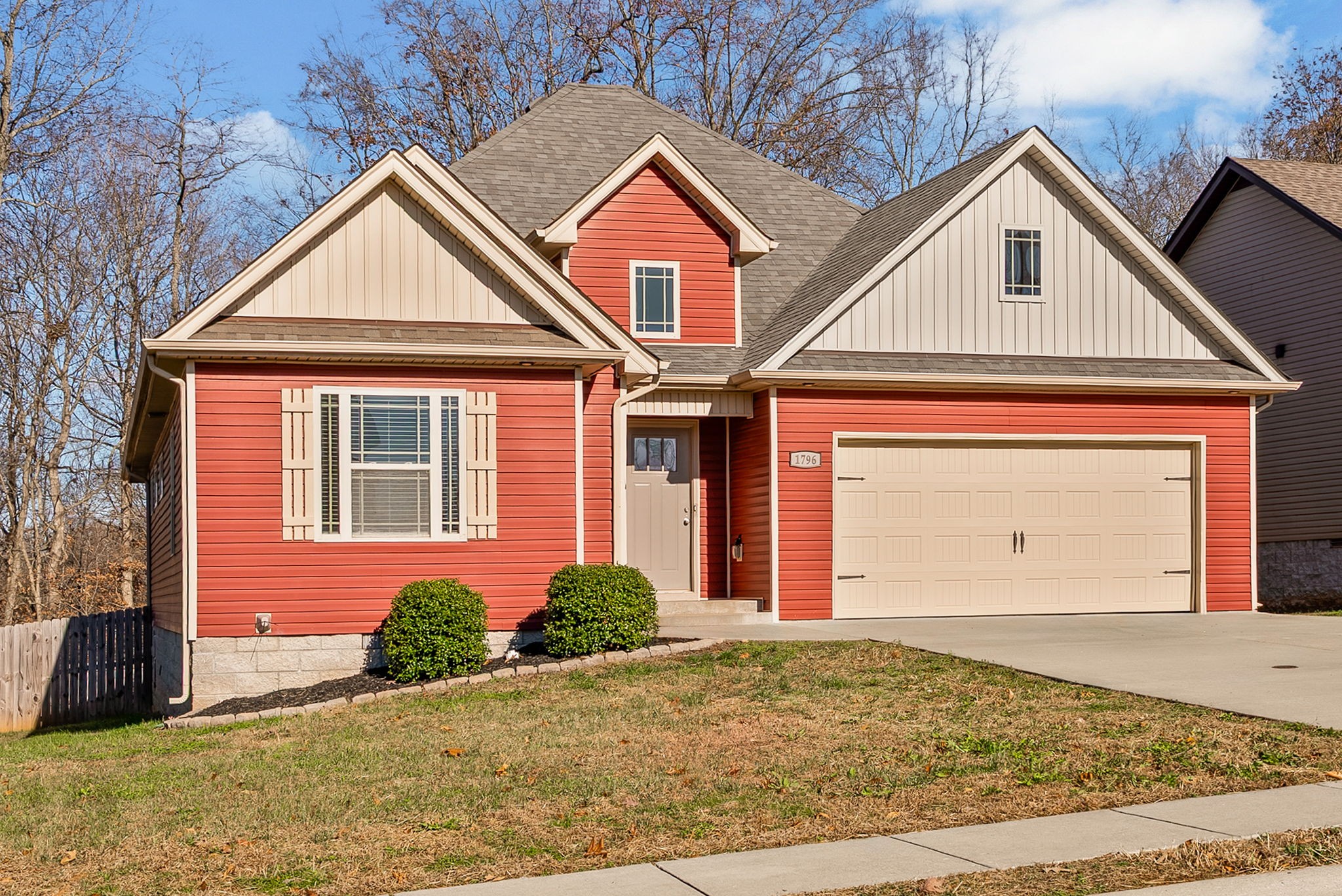 front view of a house