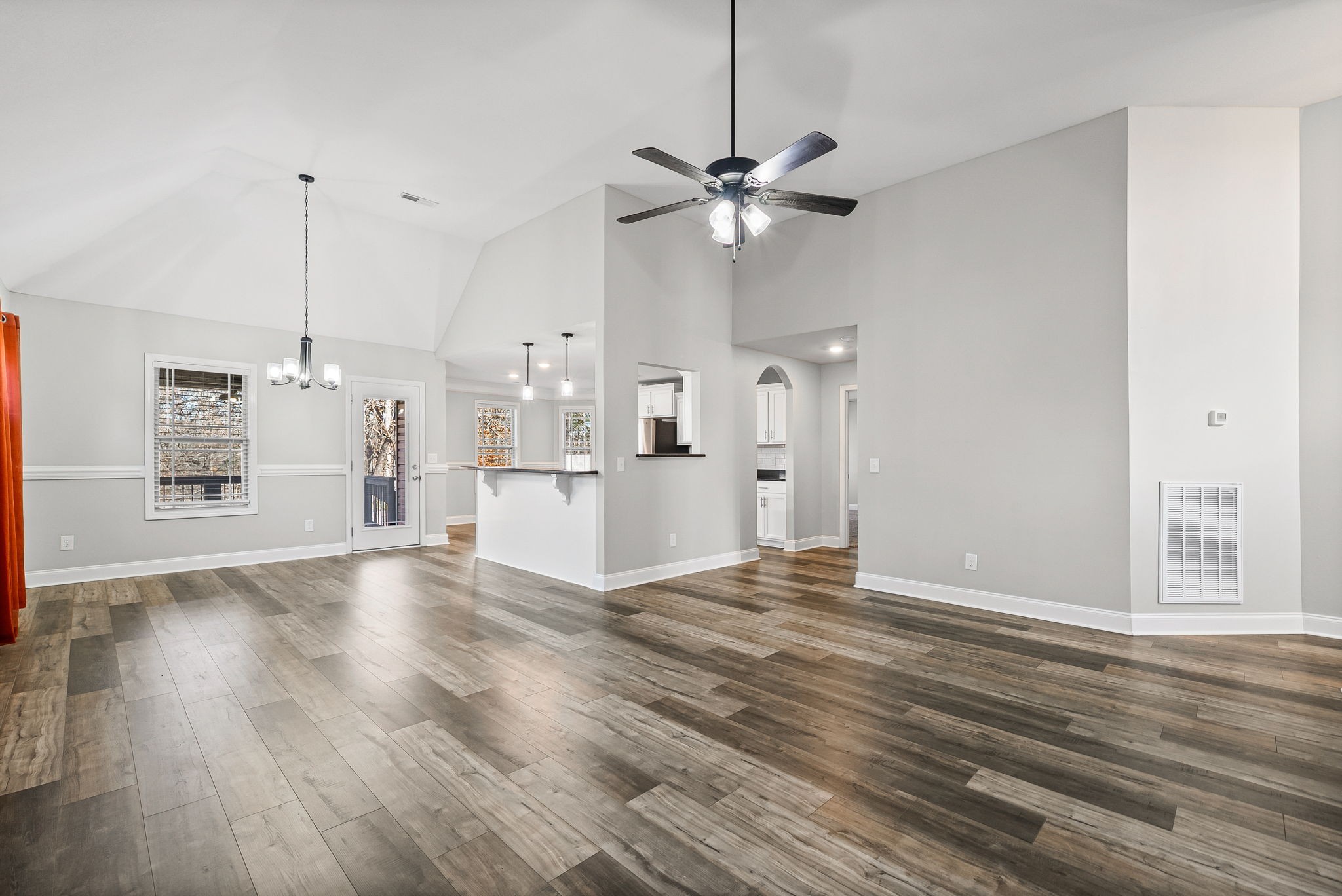 1796 Rains Road Clarksville, TN 37042 - Photo 5 of 26 a view of a kitchen with wooden floor and window