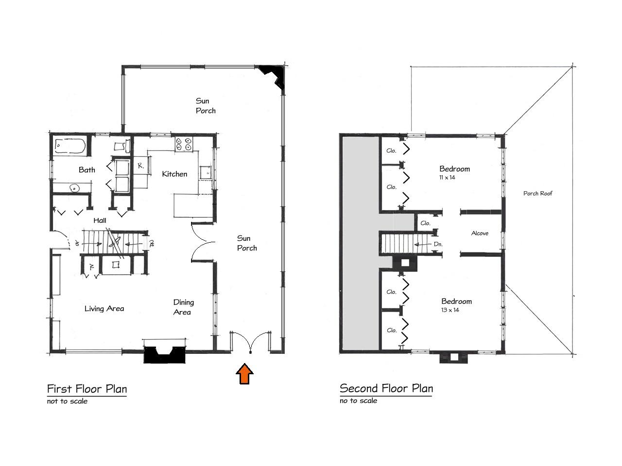 32 Drebelbis Point Road Pemaquid, ME 04558 - Photo 42 of 43 Floor Plans-1-1280 x 960