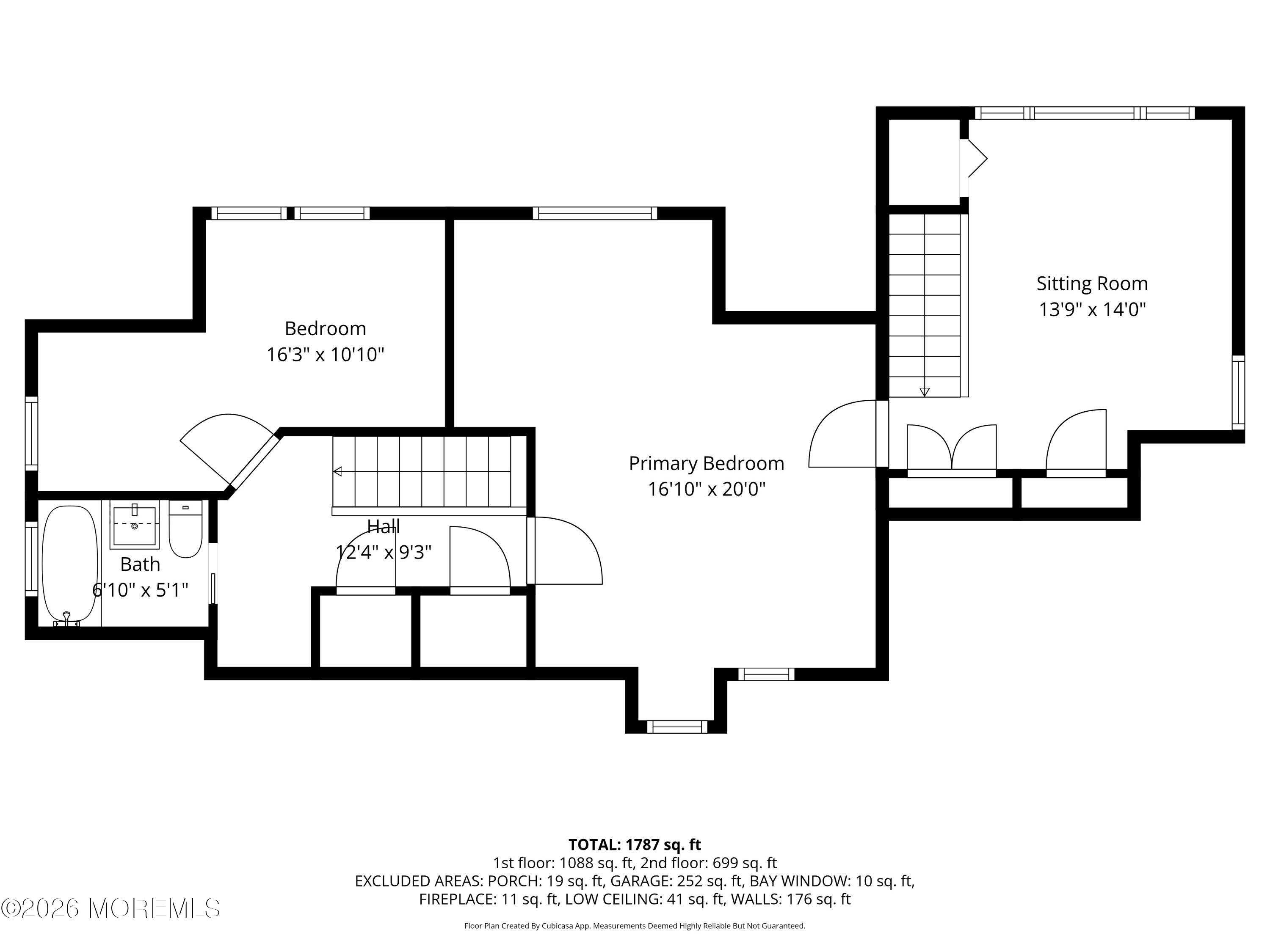 1850 Fernwood Road Belmar, NJ 07719 - Photo 23 of 59 1-2nd_floor_1850_fernwood_road_belmar_wi