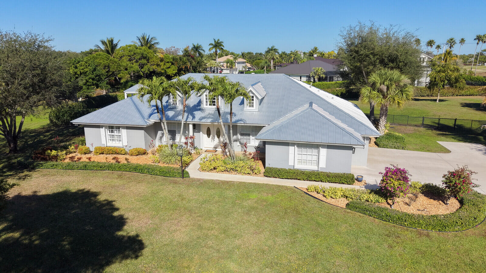 15355 Emmelman Road Wellington, FL 33414 - Photo 30 of 34 Aerial Front