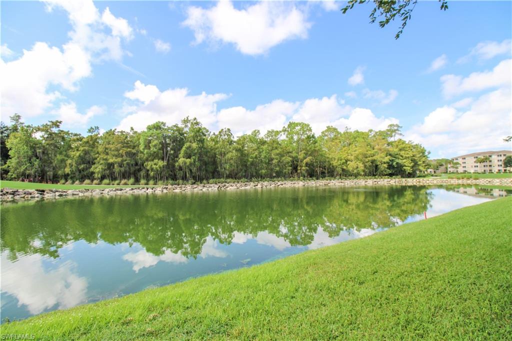 3820 Sawgrass Way, Unit 3046 Naples, FL 34112 - Photo 45 of 50 a view of a lake with houses in the background