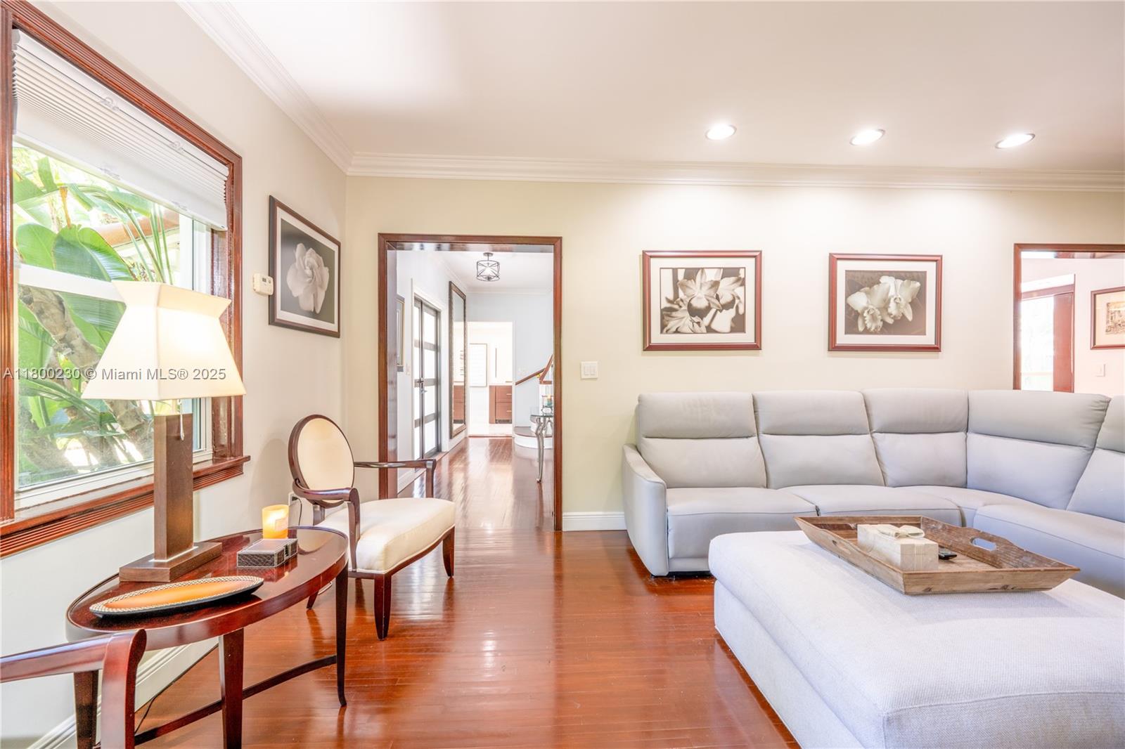 2855 Southwest 17th Avenue Miami, FL 33133 - Photo 50 of 84 a living room with furniture and a large window