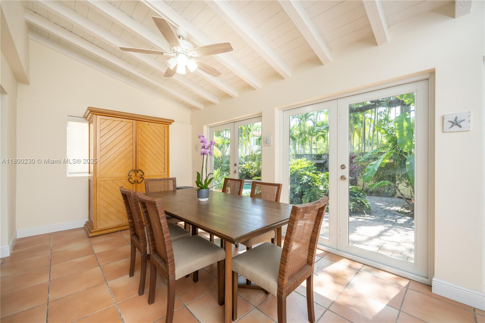 2855 Southwest 17th Avenue Miami, FL 33133 - Photo 52 of 84 a view of a dining room with furniture window and outside view