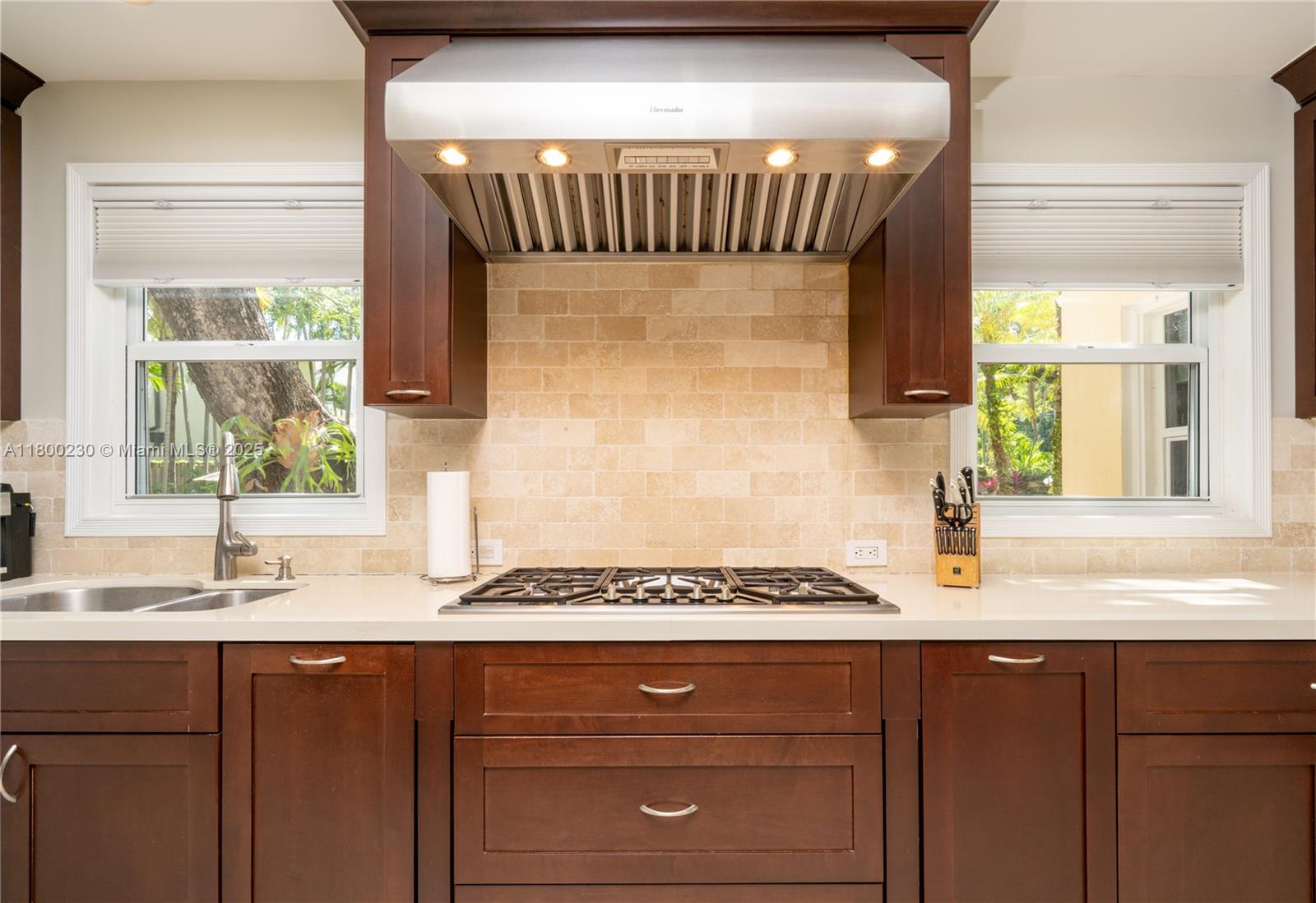 2855 Southwest 17th Avenue Miami, FL 33133 - Photo 56 of 84 Thermador Hood and Gas Range