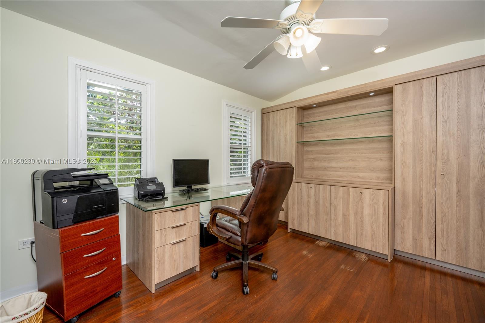 2855 Southwest 17th Avenue Miami, FL 33133 - Photo 58 of 84 a view of a workspace with furniture and a window