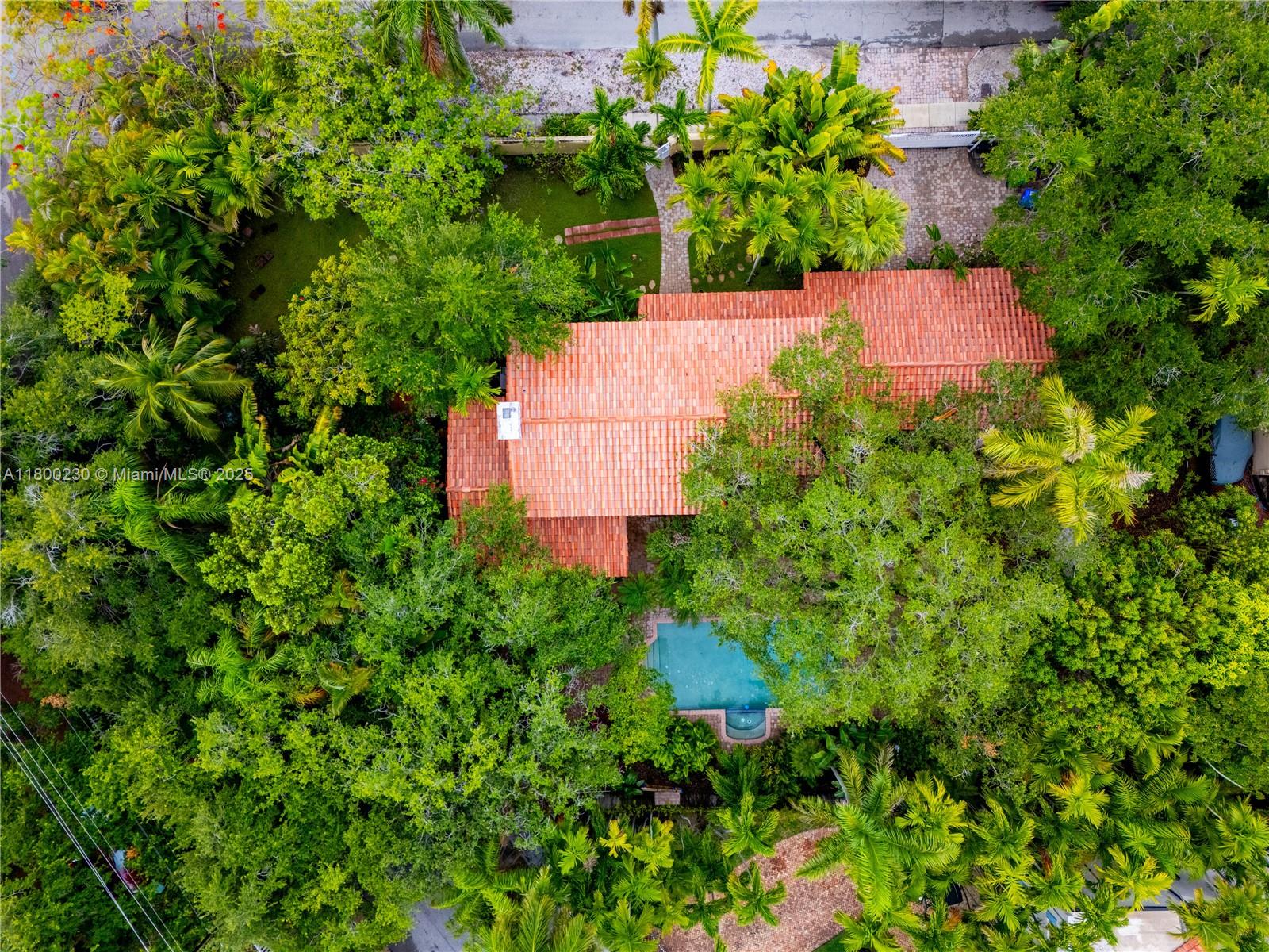 2855 Southwest 17th Avenue Miami, FL 33133 - Photo 79 of 84 Aerial View to Appreciate the double corner lot of 15,992 SQ FT.