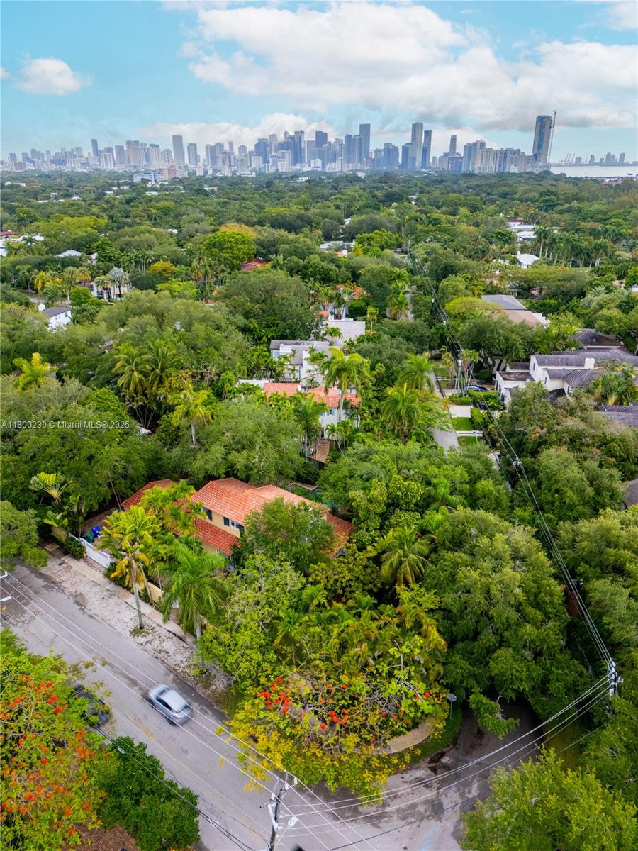 2855 Southwest 17th Avenue Miami, FL 33133 - Photo 83 of 84 Aerial View of Brickell Ave from the home
