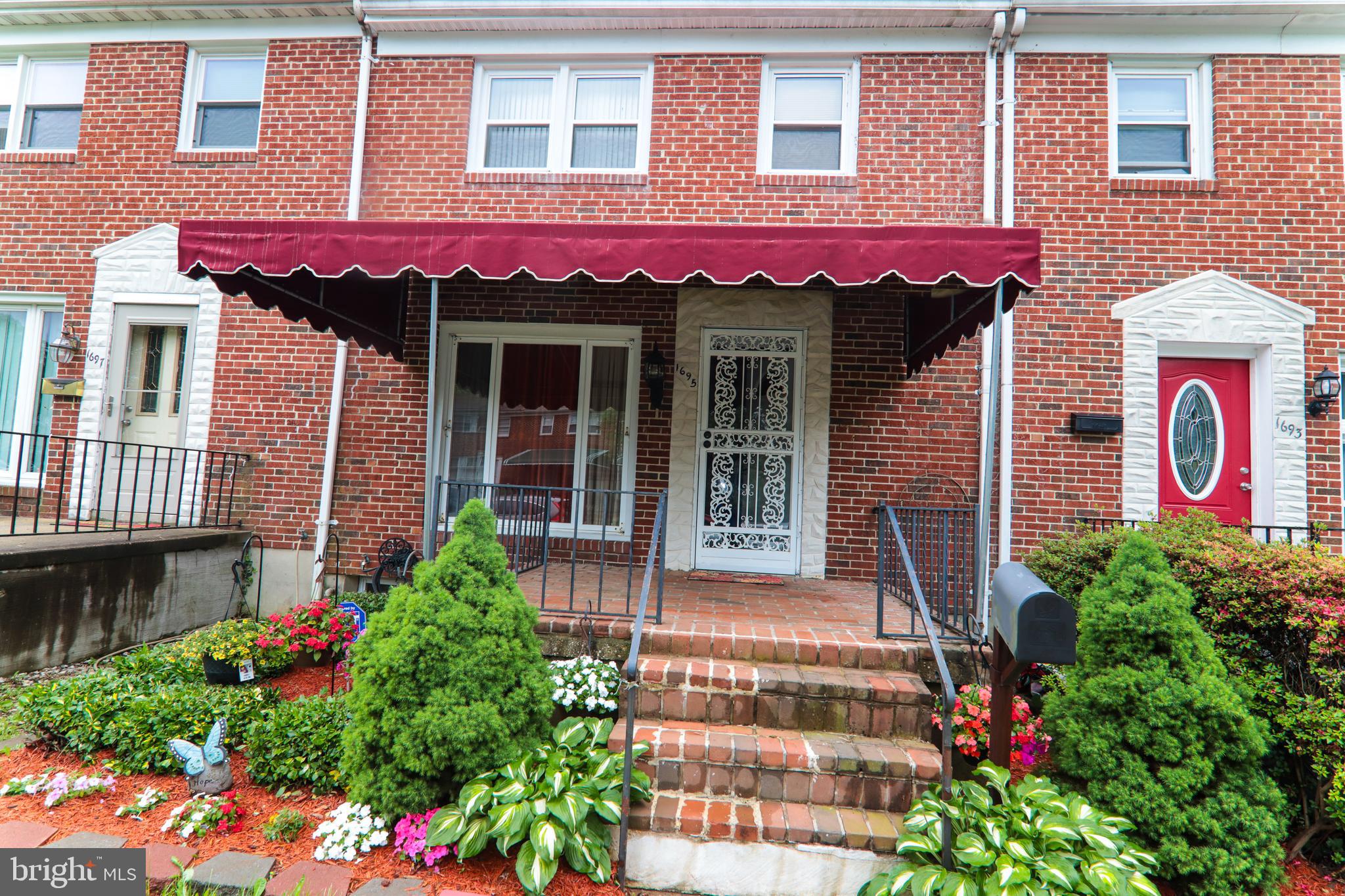 1695 Langford Road Baltimore, MD 21207 - Photo 3 of 37 Front Porch with awning