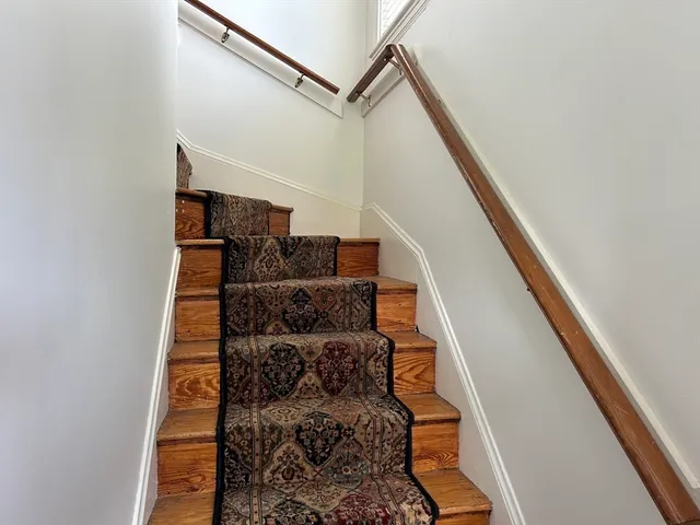 a view of a room with rack on the wall