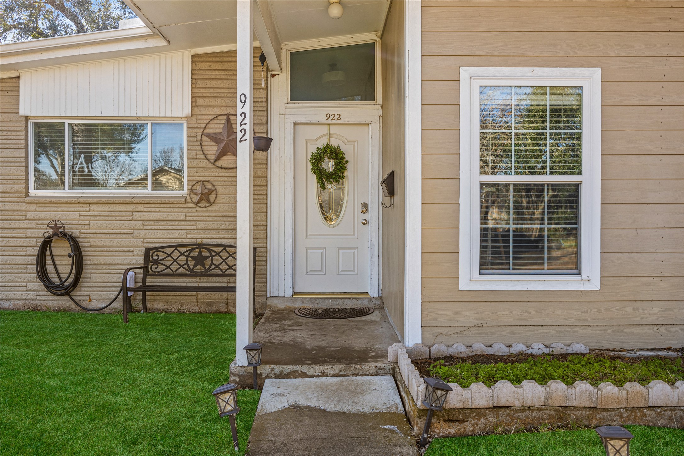 922 Gilpin Street Houston, TX 77034 - Photo 3 of 26 a front view of a house with garden
