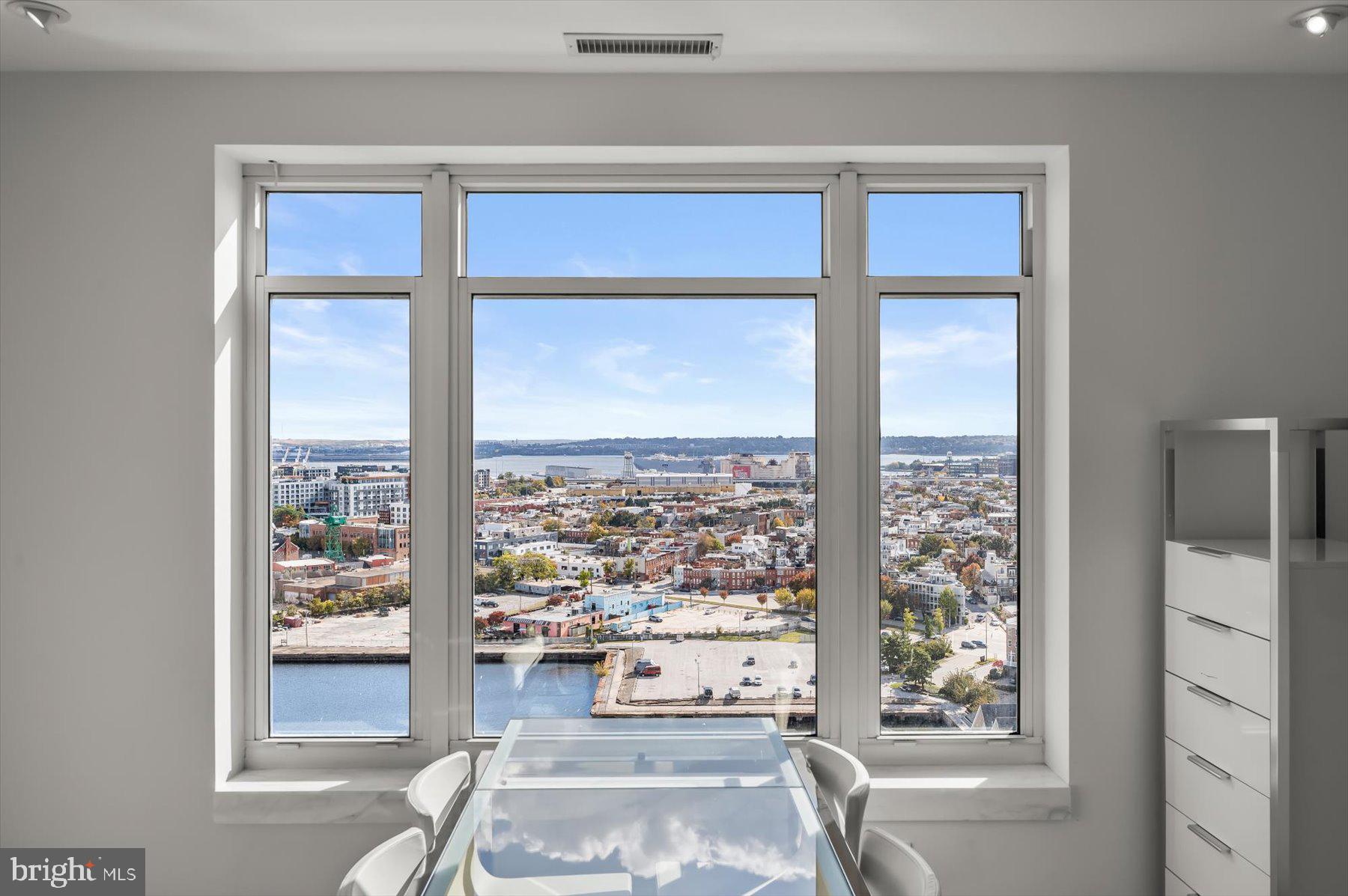 100 Harborview Drive, Unit 1901 Baltimore, MD 21230 - Photo 71 of 107 a view of a large window with an outdoor view