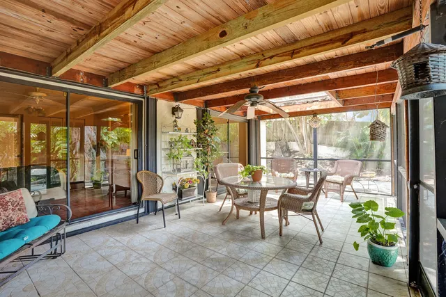 a view of a street with some trees