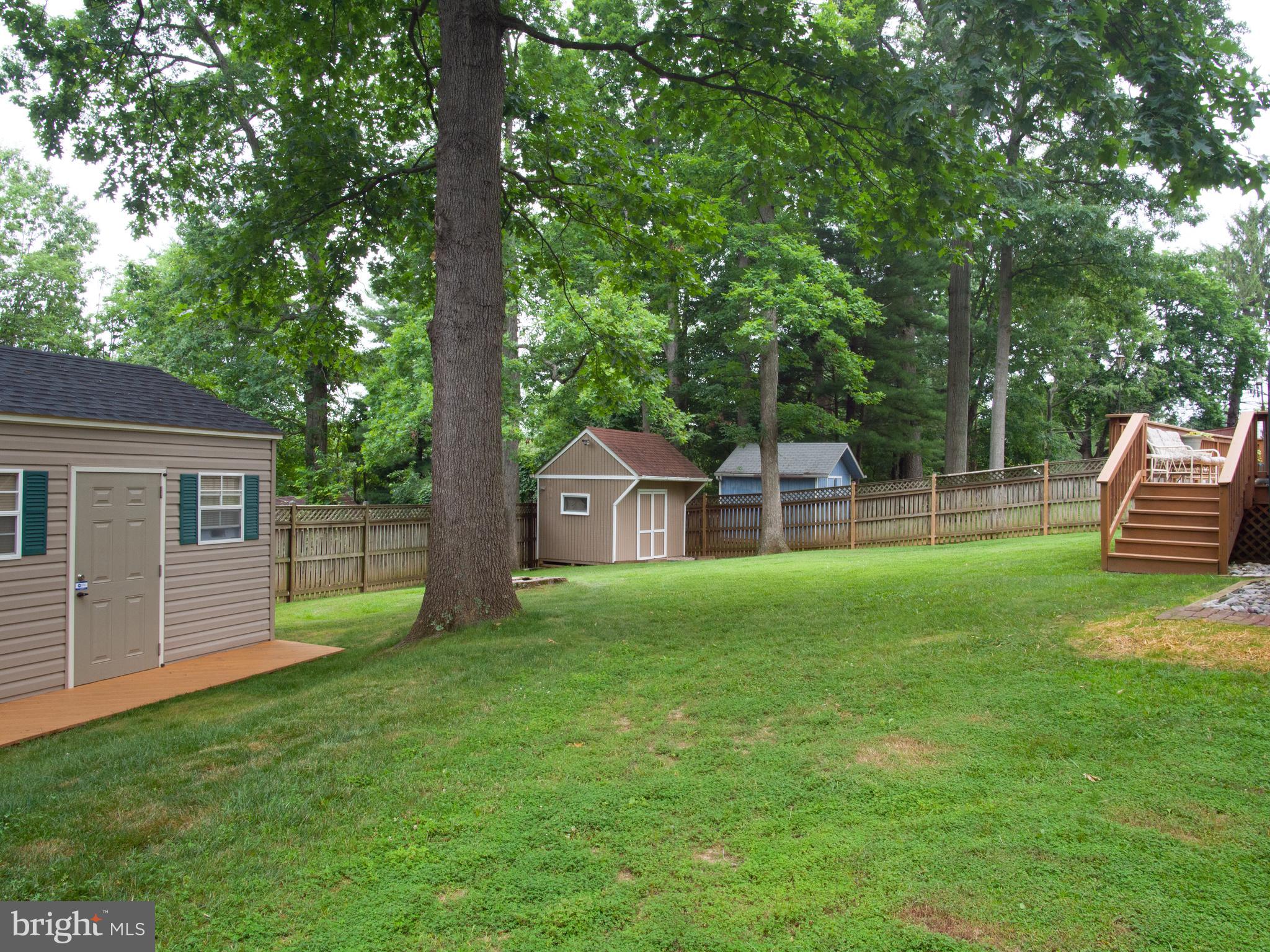 7734 Carter Road Sykesville, MD 21784 - Photo 28 of 31 Fenced Back Yard