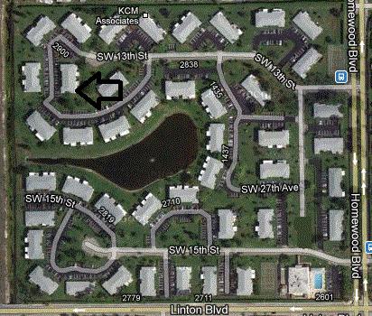 2860 Southwest 13th Street, Unit 101 Delray Beach, FL 33445 - Photo 70 of 70 Aerial