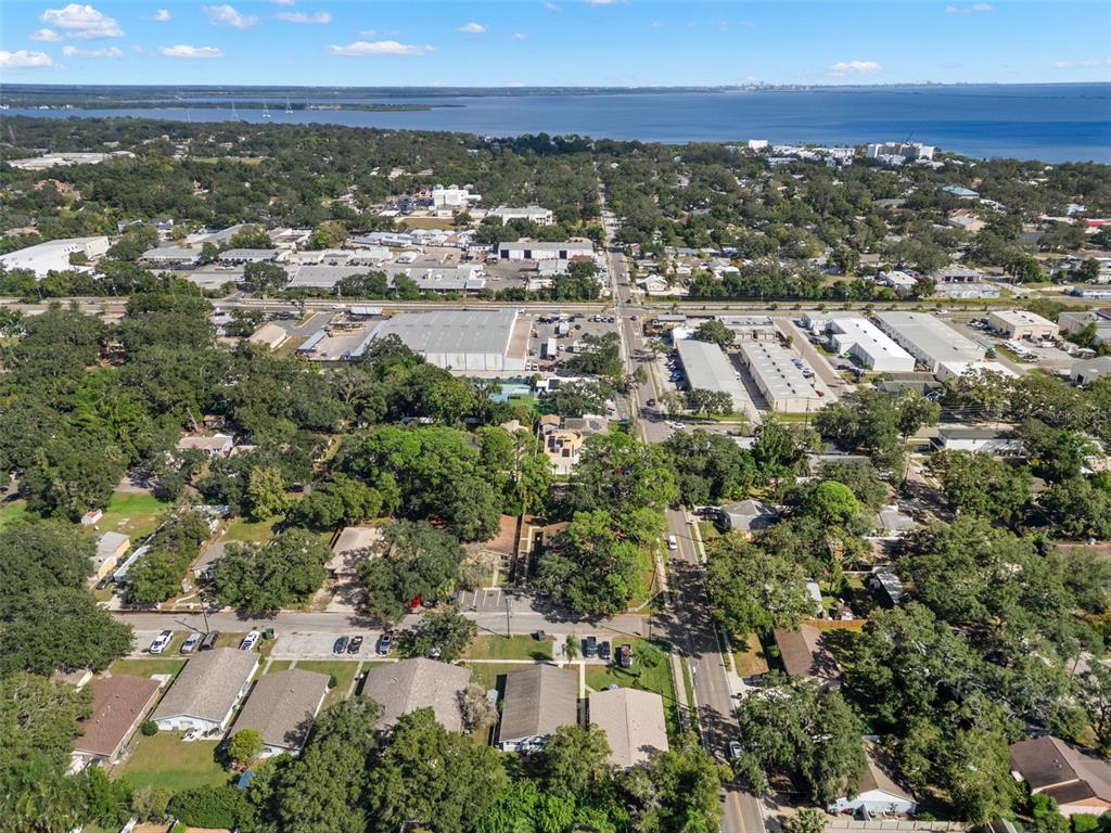 415 Mapleway, Unit A & B Safety Harbor, FL 34695 - Photo 54 of 56 an aerial view of multiple house