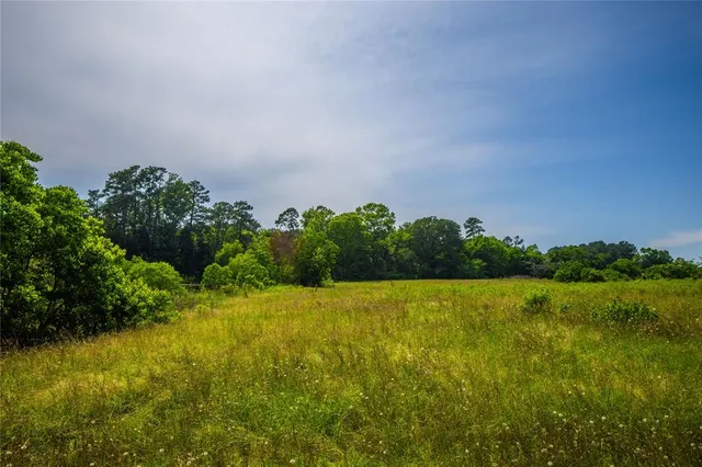 a view of an outdoor space and a yard