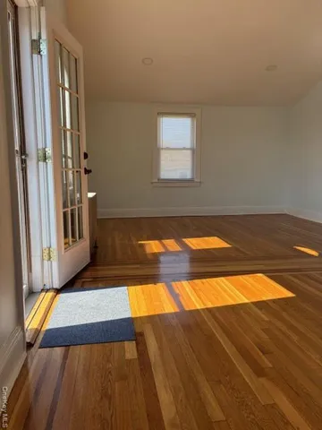 a view of wooden floor