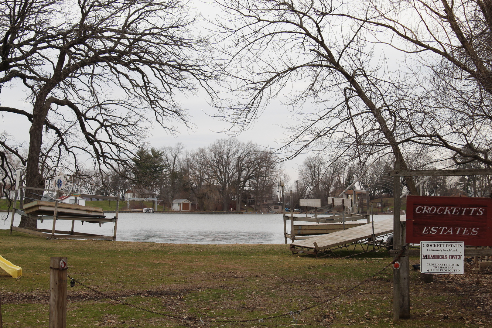 28451 Valley Road Ingleside, IL 60041 - Photo 21 of 21 a view of bench with trees in front of it