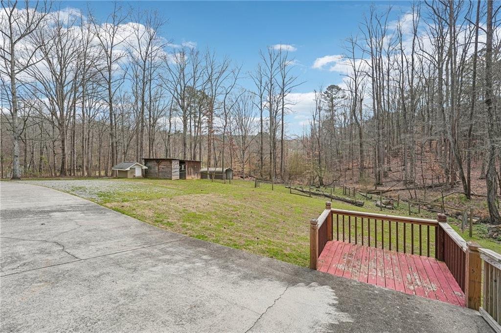 257 Shellhorse Road Southeast Ranger, GA 30734 - Photo 33 of 44 a view of backyard with a patio