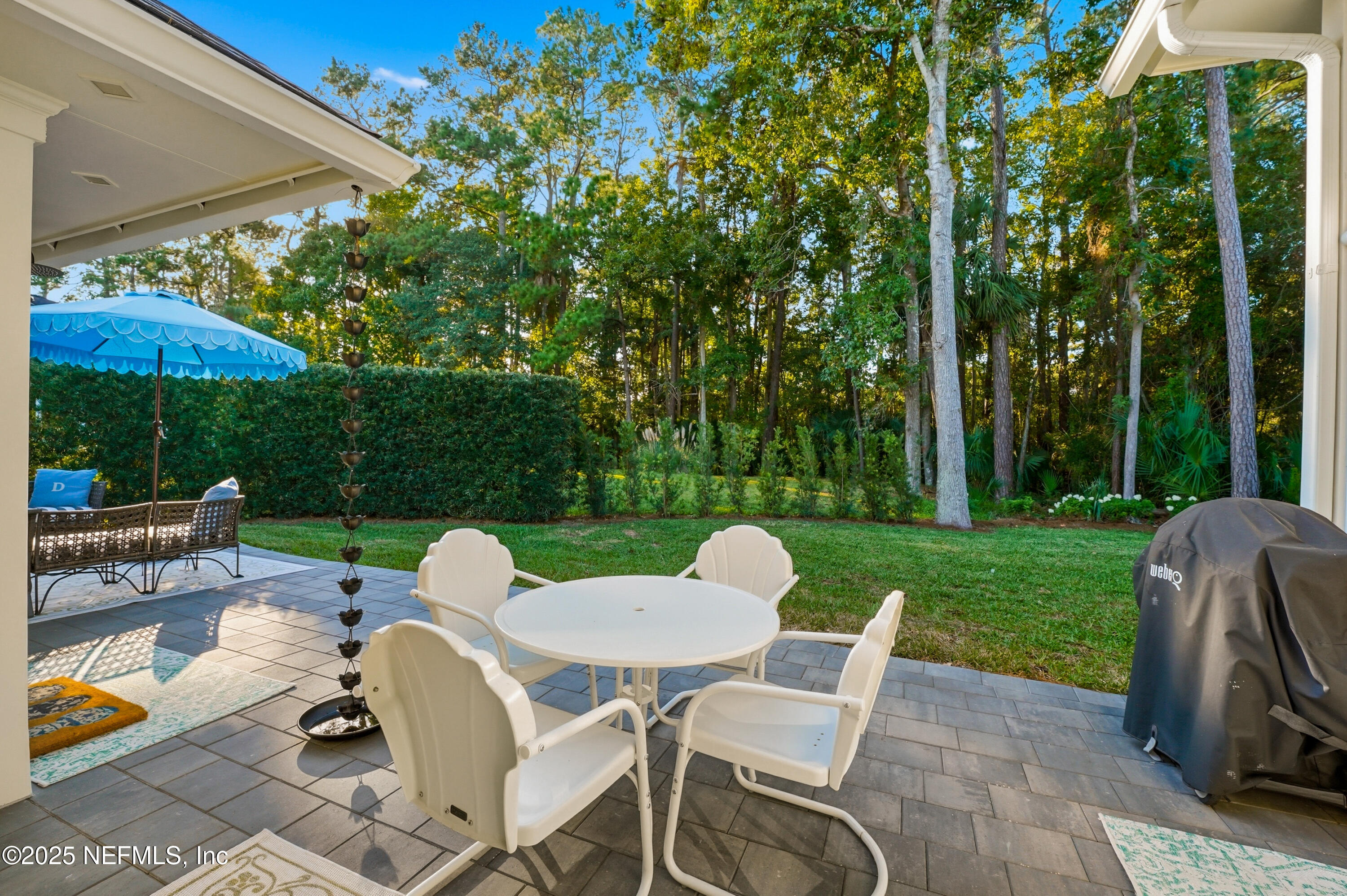 1202 Salt Creek Pointe Way Ponte Vedra Beach, FL 32082 - Photo 41 of 77 a view of backyard with seating and green space