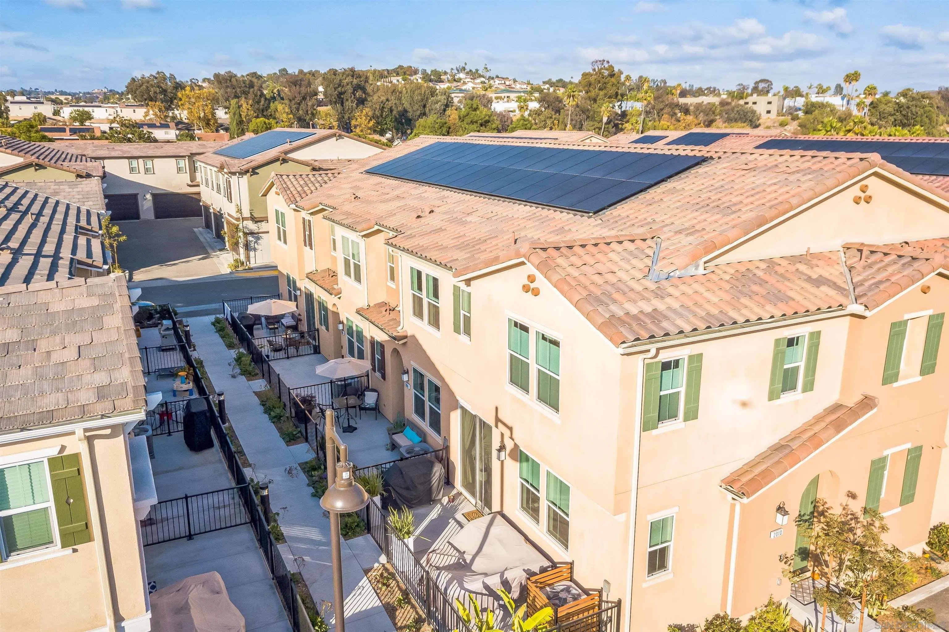 2018 Barite Street Spring Valley, CA 91977 - Photo 3 of 47 an aerial view of a house with a big yard