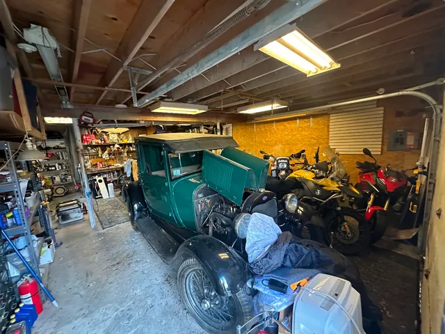 a view of a room with lots of storage