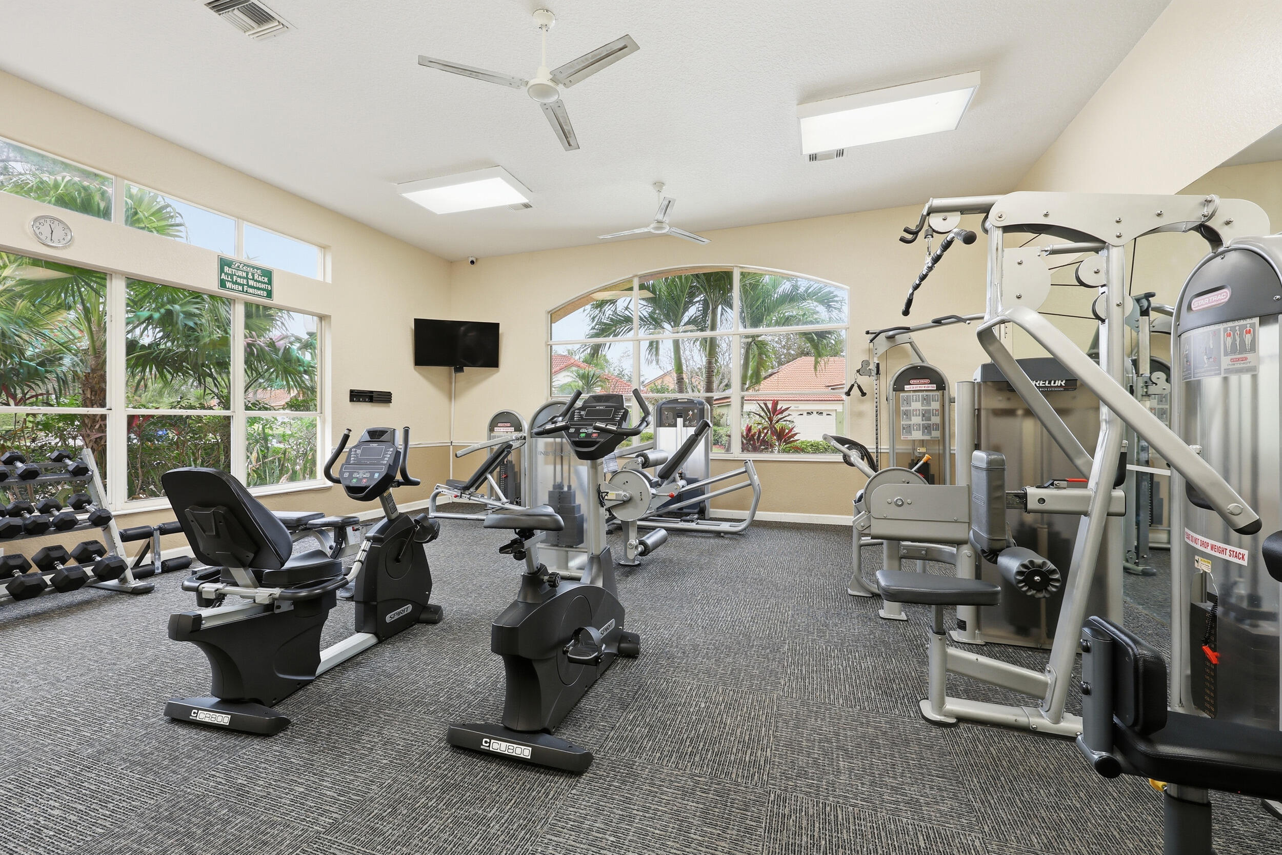 2013 Bonisle Circle Riviera Beach, FL 33418 - Photo 19 of 22 a view of a room with gym equipment