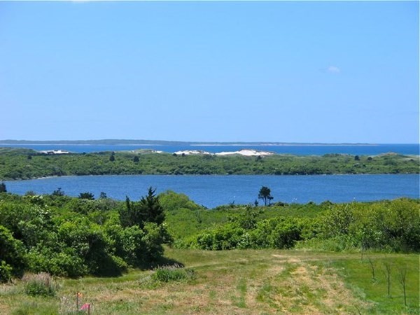 19 Lake Road Chilmark, MA 02535 - Photo 28 of 32 a view of a lake with a yard
