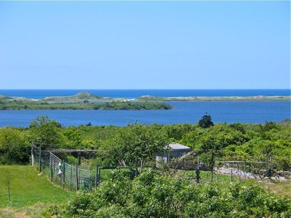 19 Lake Road Chilmark, MA 02535 - Photo 31 of 32 a view of a lake with houses in the back