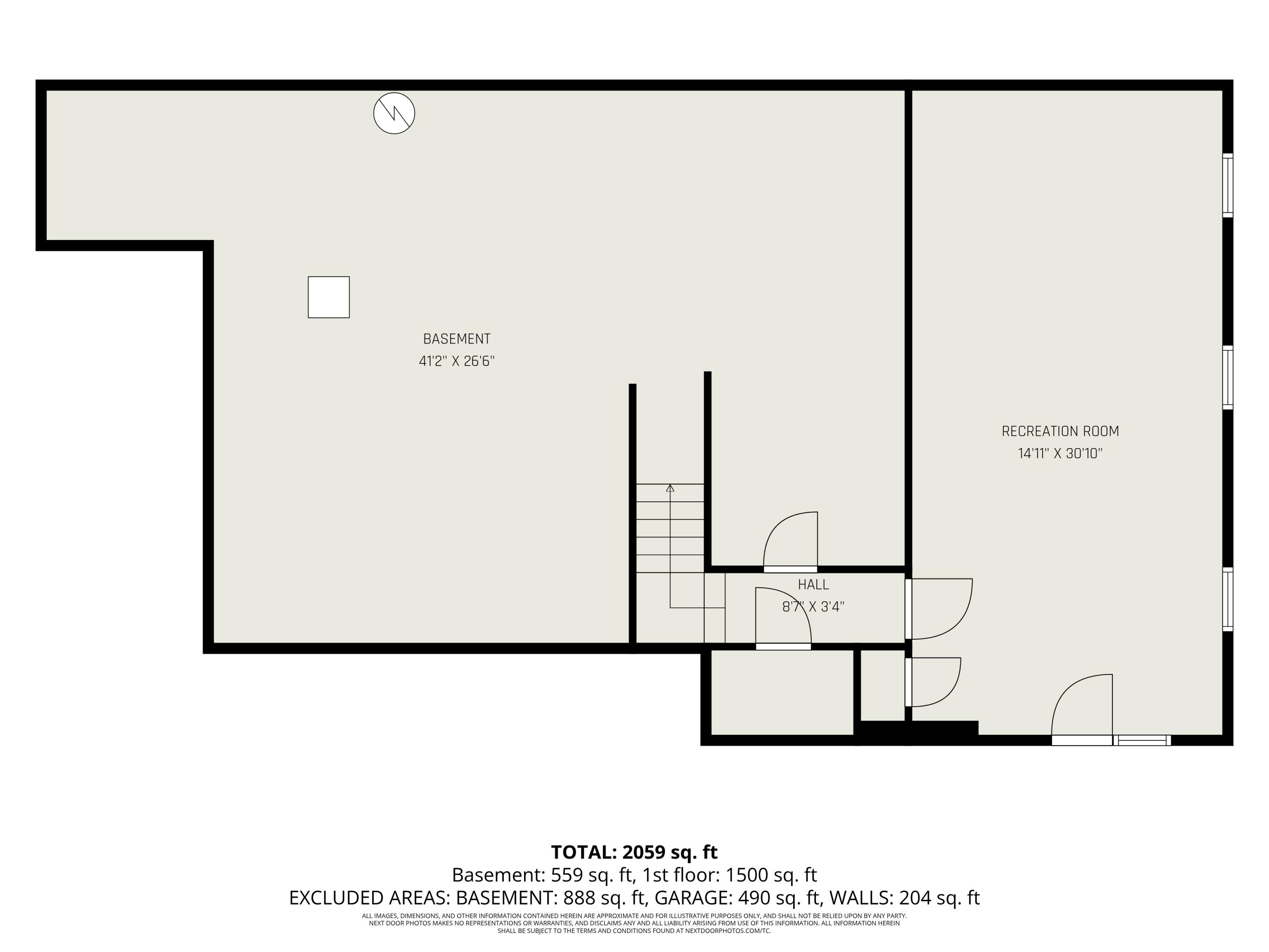 134 Doster Road Plainwell, MI 49080 - Photo 31 of 31 Floor Plan - Basement
