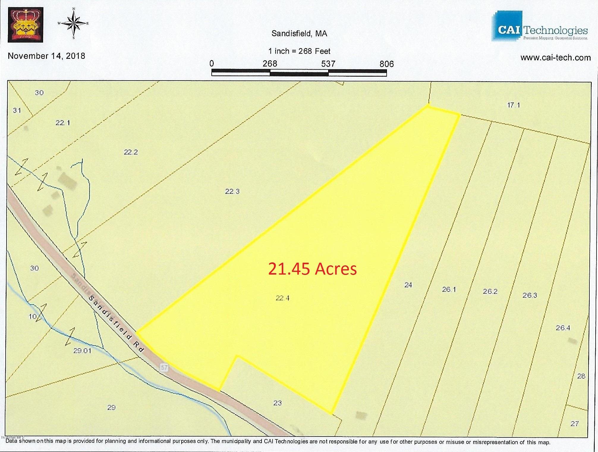 Lot 22.4 Sandisfield Road Sandisfield, MA 01255 - Photo 1 of 2